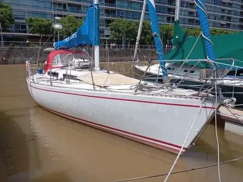 Velero Volker 38 De Crucero Full. Puerto Madero